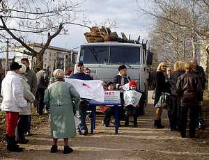 В конфликте севастопольцев с застройщиками Яцуба решил перевести стрелки на прокуратуру