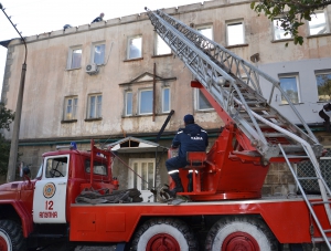 В Гаспре сгорела жилая трёхэтажка