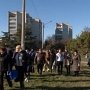 В Симферополе провели два субботника