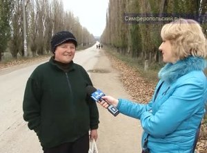 Жители села Белоглинка Симферопольского района вынуждены добираться домой в полном мраке