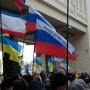 В Крыму провели митинг в поддержку государственных решений относительно евроинтеграции