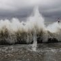 В Керчи из-за сильного ветра не работает паромная переправа