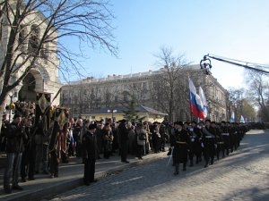 Черноморскому флоту передали Животворящий Крест