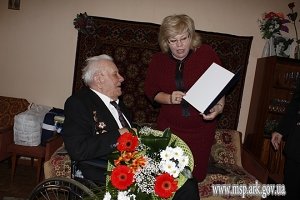 Заслуженному крымскому ветерану Николаю Толкачеву исполнилось 100 лет