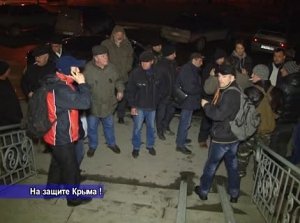 В Бахчисарае возле контрольно пропускного пункта инженерной части был задержан вооруженный провокатор