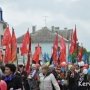 В Керчи прошло первомайское шествие