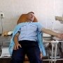 Сотрудники ГАИ Керчи сдали кровь для потерпевших в ДТП