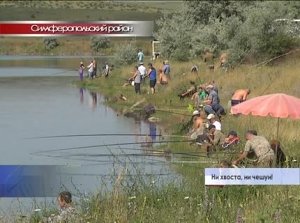 В селе Демьяновка Симферопольского района разыграли Кубок Крыма по рыбной ловле