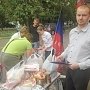 В столичном районе Преображенское коммунисты проводят собрания жителей по вопросу сбора помощи Донбассу