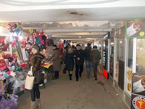 В подземных переходах Симферополя проведут проверку торговых точек