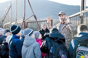 Школьникам показали оленей и муфлонов