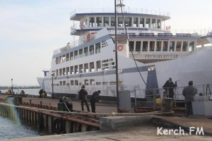 Завтра на Керченской переправе прогнозируют усиление ветра до 22 м/с