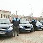 Керченскому главпочтамту подарили новые автомобили