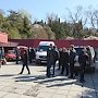 В Ялте начали демонтировать торговые павильоны у входа в сквер «Комсомолец»