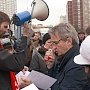 Москва. В.Р. Родин провел встречу с жителями Южного Бутова, какие борются против строительства автомагистрали