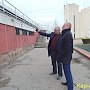 В Керчи ремонтируют стадион им. 50-летия Октября