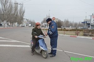 ГИБДД составили три протакола на мотоциклистов