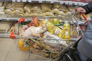 Стоимость минимального набора продуктов в Крыму замедлила рост