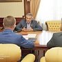 Сергей Аксёнов обсудил с руководителем Росавтодора Романом Старовойтом план строительства Керченского транспортного перехода