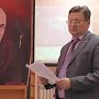 Белгород. На торжественном собрании в честь 145 годовщины со дня рождения В.И.Ленина коммунисты приняли заявление в адрес президента Украины