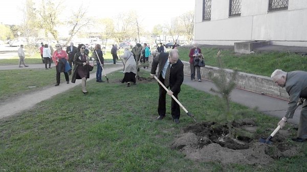 В московском районе Выхино-Жулебино по инициативе коммунистов появилась своя «Аллея Победы»