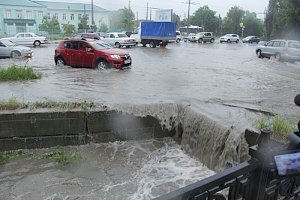 Ливни в Крыму подтопили дома и обесточили села