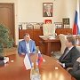 Владимир Константинов встретился с главой Законодательного Собрания Тверской области Андреем Епишиным