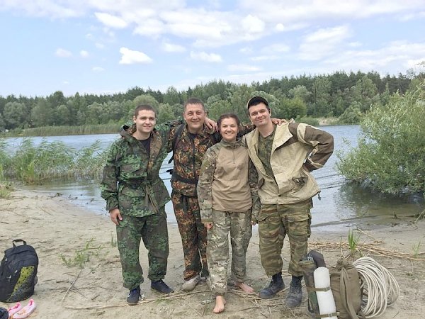 По местам боевых сражений. В честь годовщины Прохоровского сражения комсомольцы Белгородской области провели двухдневный полевой выход