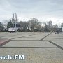 В Керчи установили экран, на котором сегодня покажут послание Путина