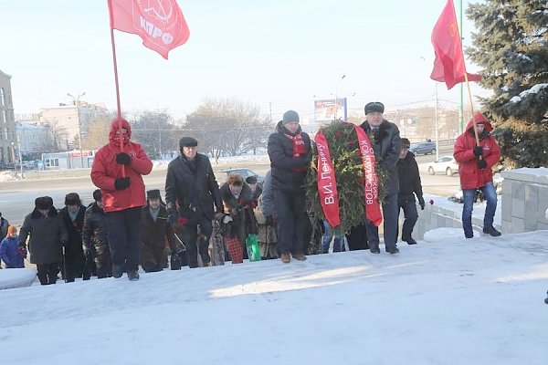 Омск: День памяти Ленина