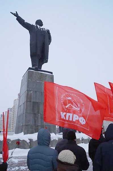 «Ленин наше знамя, сила и оружие!». Нижегородские коммунисты почтили память В.И. Ленина