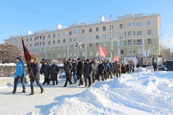 Пензенцы почтили память В.И. Ленина