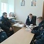 В Красногвардейском районе участковые уполномоченные полиции отчитываются перед населением по итогам работы 2015 года