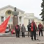 Псковская область. Великолукский ГК КПРФ провел митинг «Женщины России за социальные гарантии в стране»