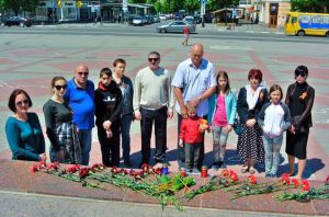 В Крыму почтили память одесситов, погибших 2 мая в Доме профсоюзов (ФОТО. ВИДЕО)