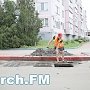 В центре Керчи чистят ливневки