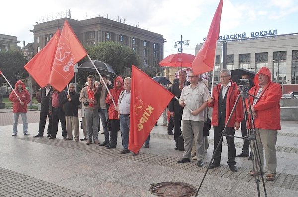 Митинг в Санкт-Петербурге: Покончить с административным произволом на выборах!