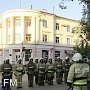 Пожарные Керчи ликвидировали условный пожар в типографии