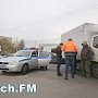 В Керчи иномарка столкнулась с грузовиком