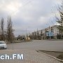 В Керчи упал билборд с Путиным