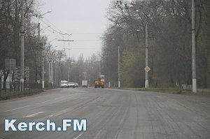 В Керчи заасфальтировали участок трассы Е97