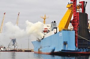 В Севастопольском морском порту спасли паром «Новороссийск»