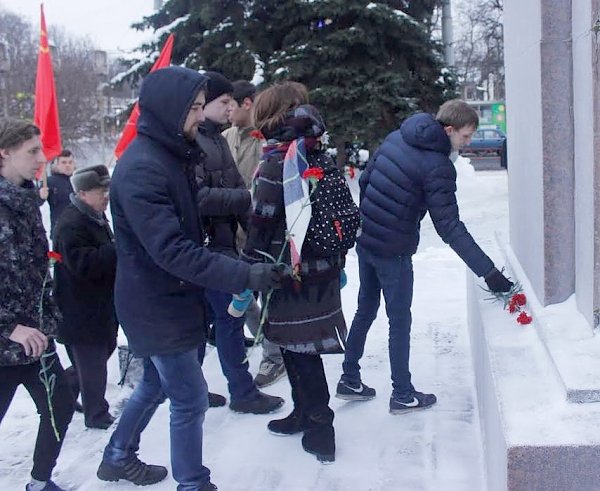 В День Рождения И.В. Сталина ярославцы вышли на митинг памяти