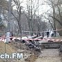 В Керчи на Генерала Петрова проводят замену труб теплотрассы