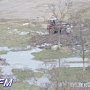 В Керчи водопроводная вода затопила школьный стадион