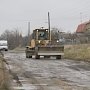 В Мичурино грейдер разровнял дорогу