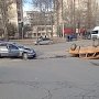 В ДТП около столичного автосалона пострадала женщина