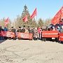 Прошёл пикет челябинских коммунистов против социально-экономической политики властей