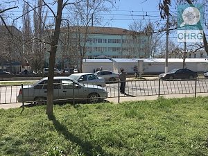 В час пик центр Керчи встал в пробке