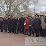 Около тысячи севастопольцев поддержали жителей Санкт-Петербурга на антитеррористическом митинге